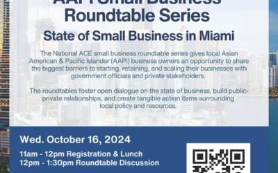 AAPI Small Business Roundtable Series