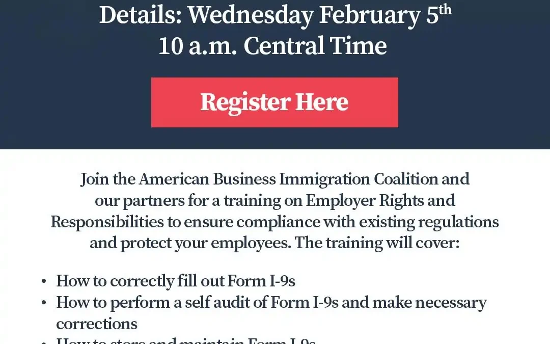 Hospitality Employers: Rights and Responsibilities Webinar